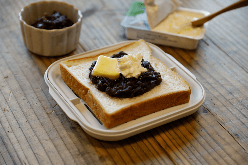 mlte ふわもち食パンクッカー　あんこクリームチーズ