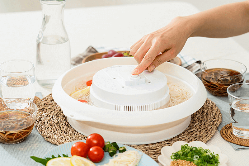 収納場所に困らない流しそうめん器3