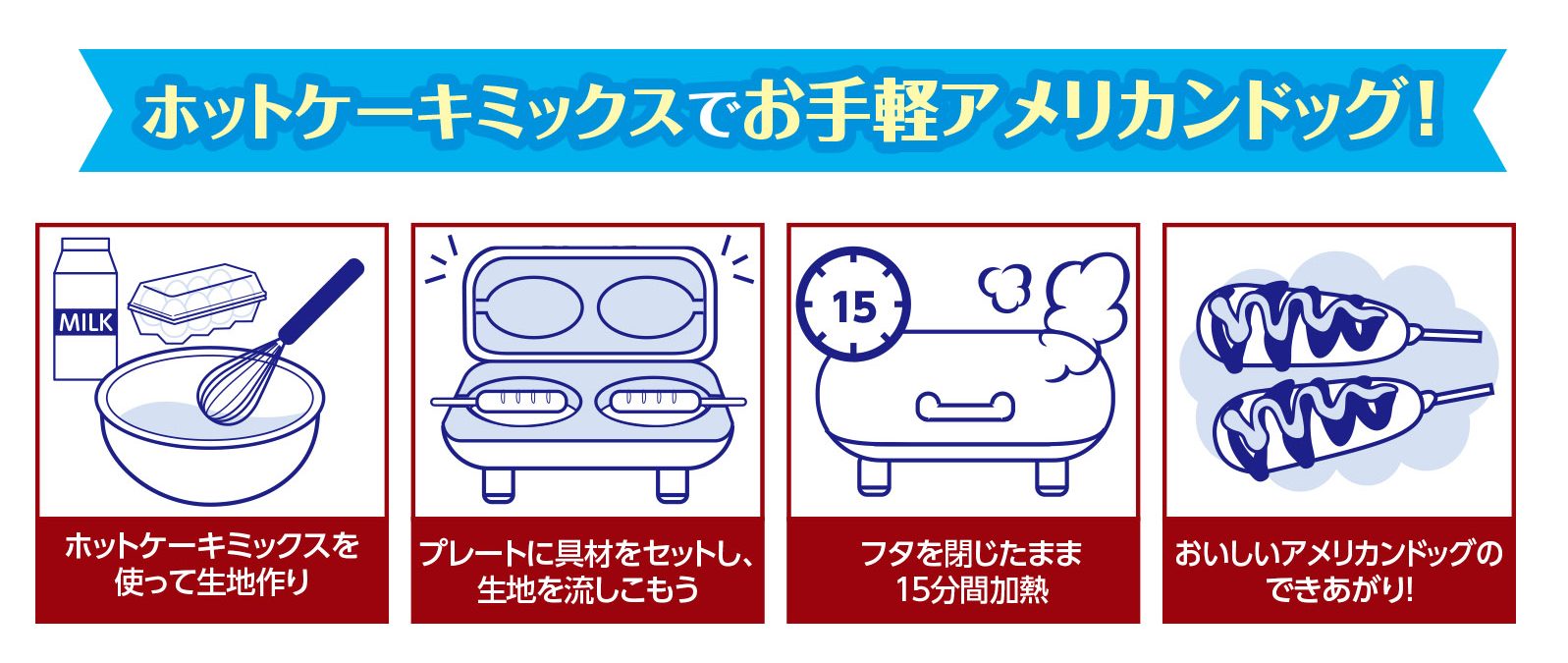 アメリカンドッグメーカー ピーナッツクラブ