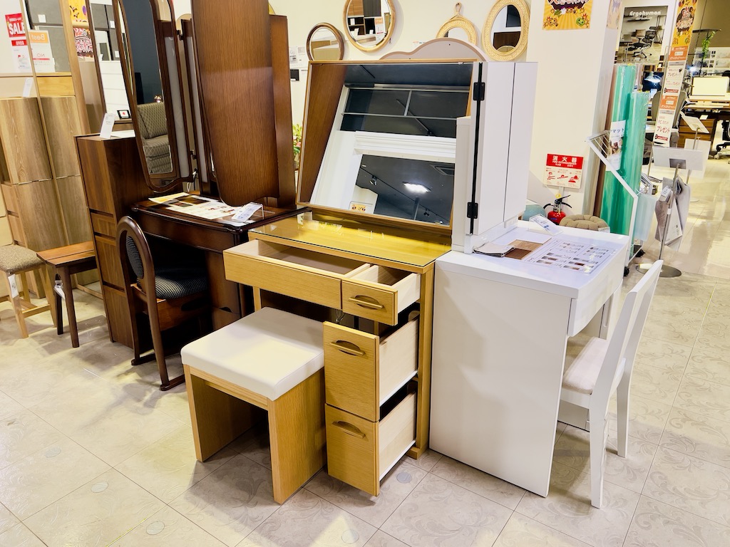 ファニチャードーム アウトレット家具 ファニチャードーム アウトレット家具 カレリアNA一面鏡
