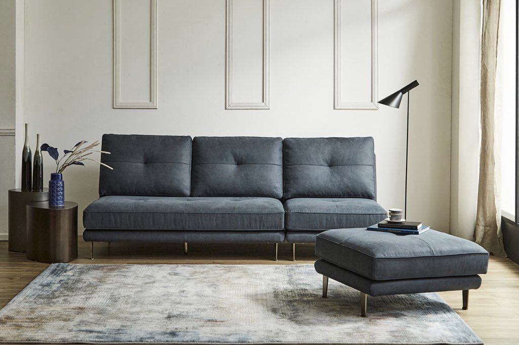 ファニチャードーム レザーテックスソファ マリエッタ