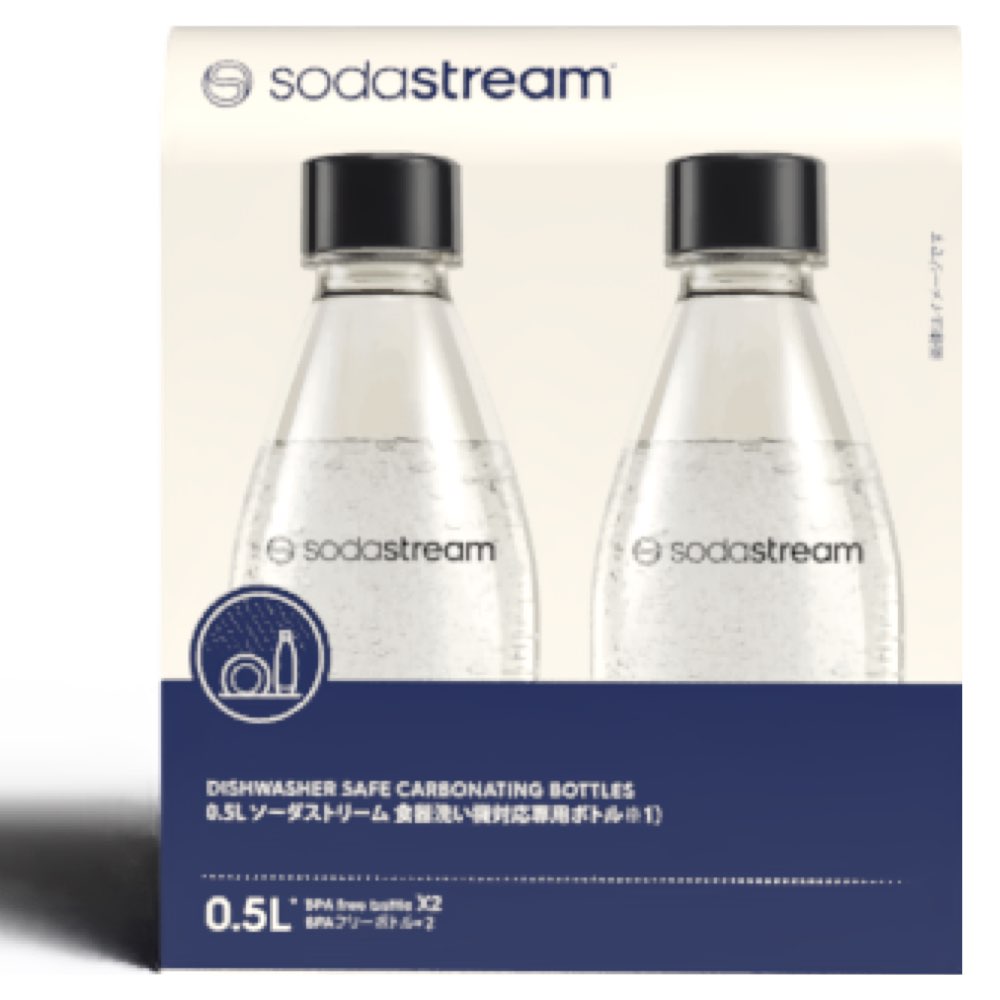 ファニチャードーム ソーダストリーム DWセーブボトル 0.5L 2P