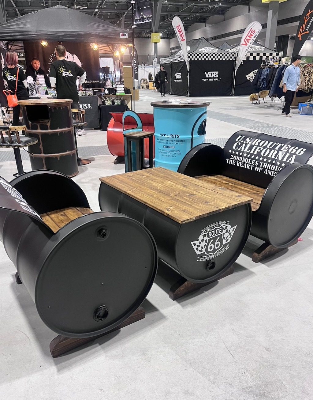 ファニチャードーム H&F FACTORY ドラム缶リメイク家具の販売