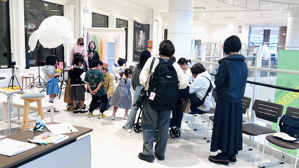 ファニチャードーム キッズカメラマン体験ワークショップ&家族撮影会