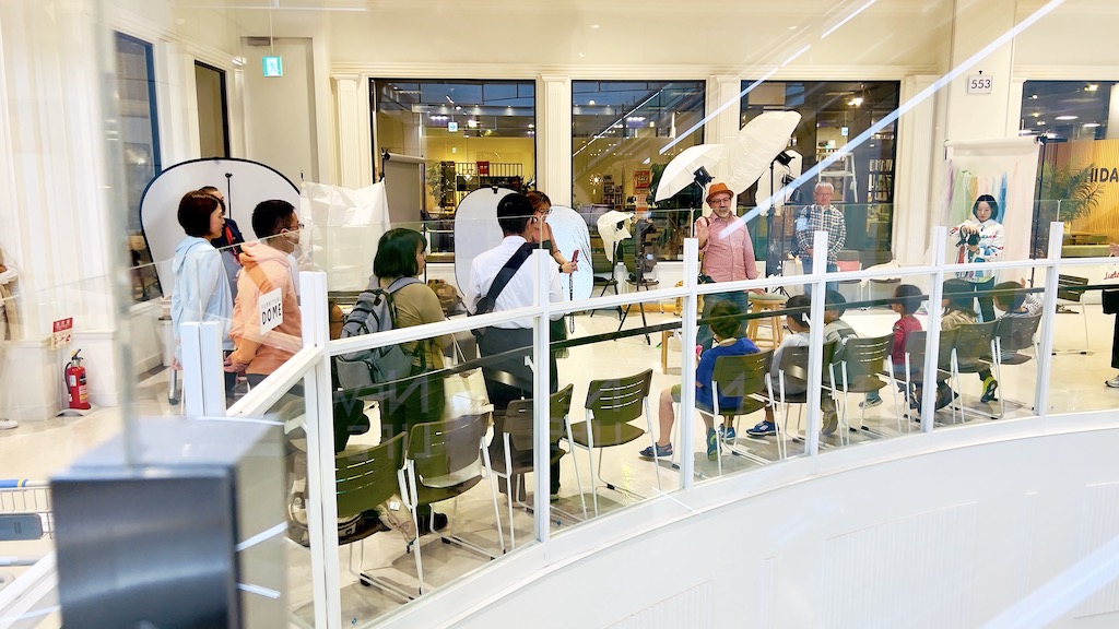 ファニチャードーム キッズカメラマン体験ワークショップ&家族撮影会