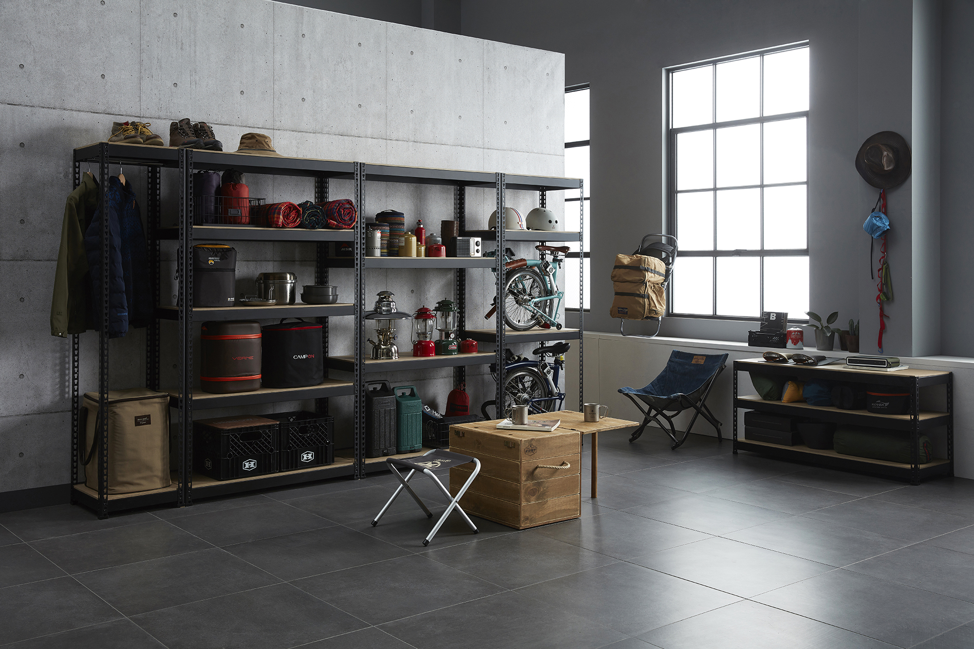 ファニチャードーム M&W メタル&ウッドラック