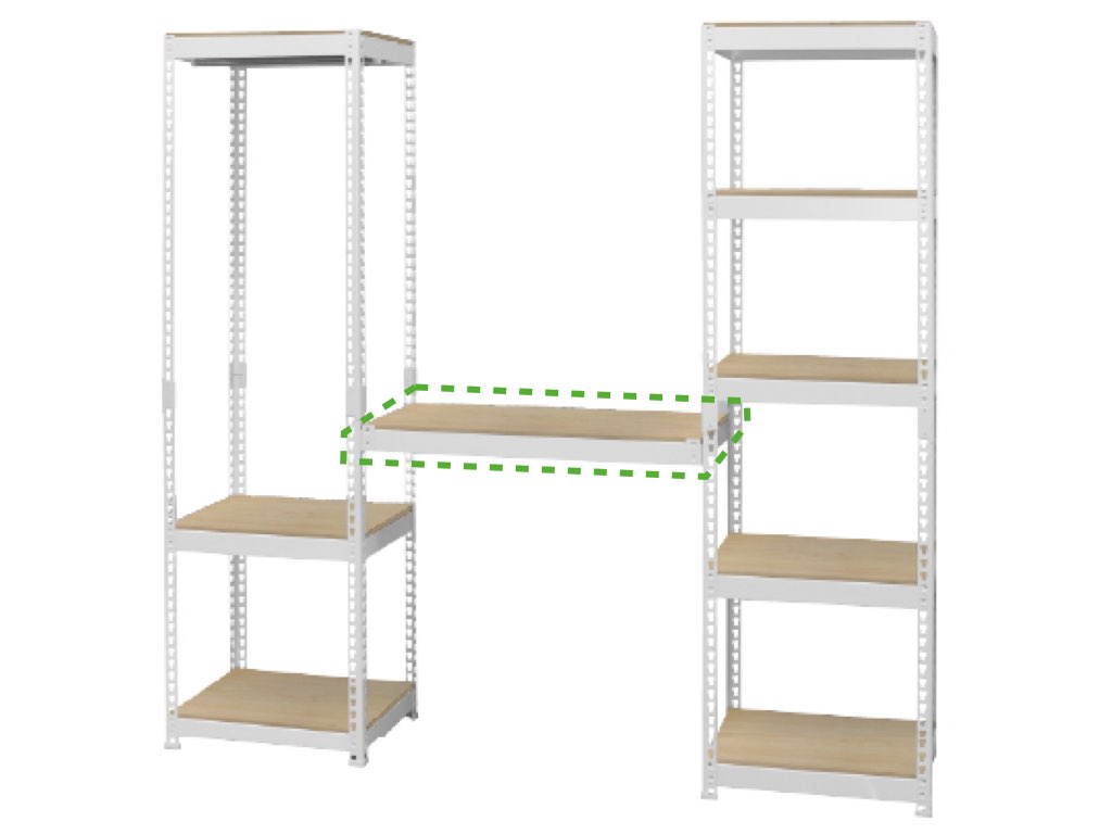 ファニチャードーム M&W メタル&ウッドラック