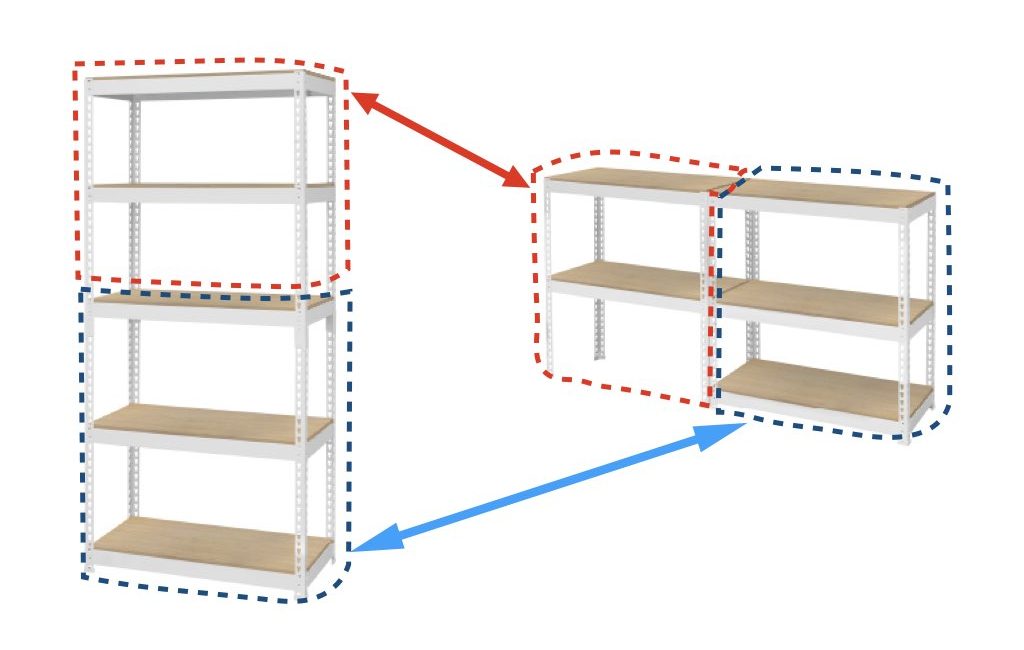 ファニチャードーム M&W メタル&ウッドラック