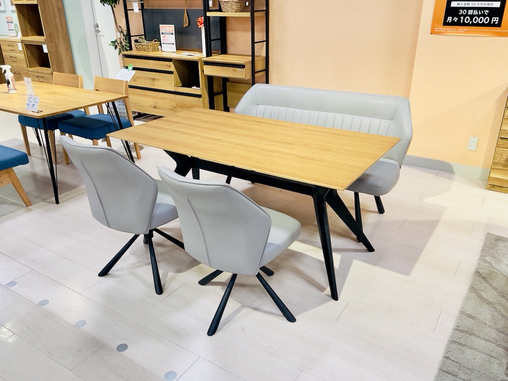 ファニチャードーム アウトレット家具 ダイニングセット オリーサ/ダンク