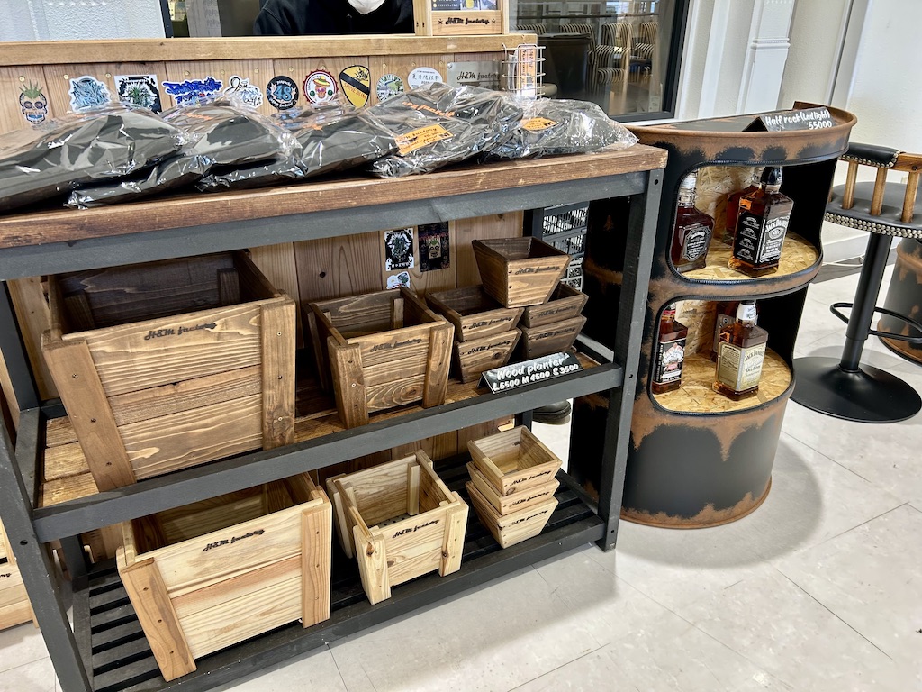 ファニチャードーム H&M FACTRY ドラム缶ファニチャー ウッドプランター