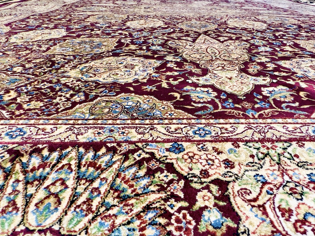 キラズ/RD トルコ製モダールレーヨンラグ