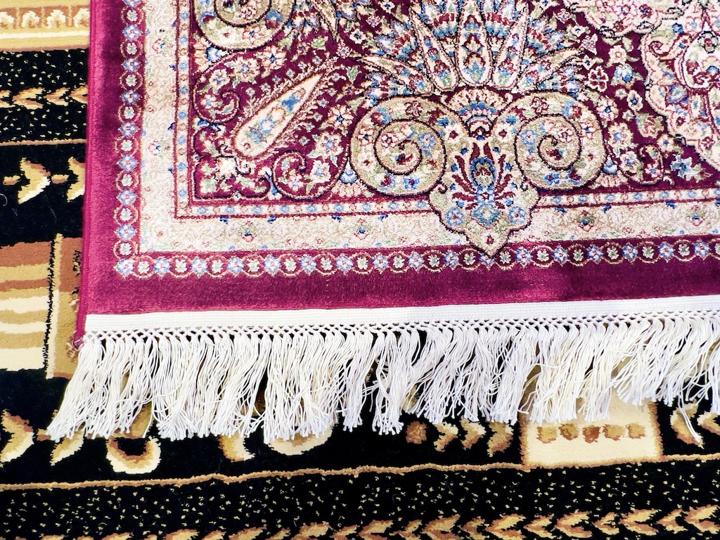 キラズ/RD トルコ製モダールレーヨンラグ