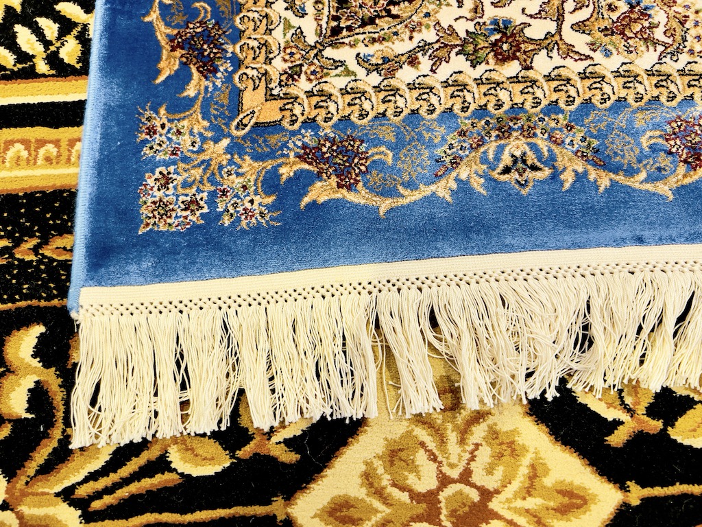 エルマス/BL トルコ製モダールレーヨンラグ