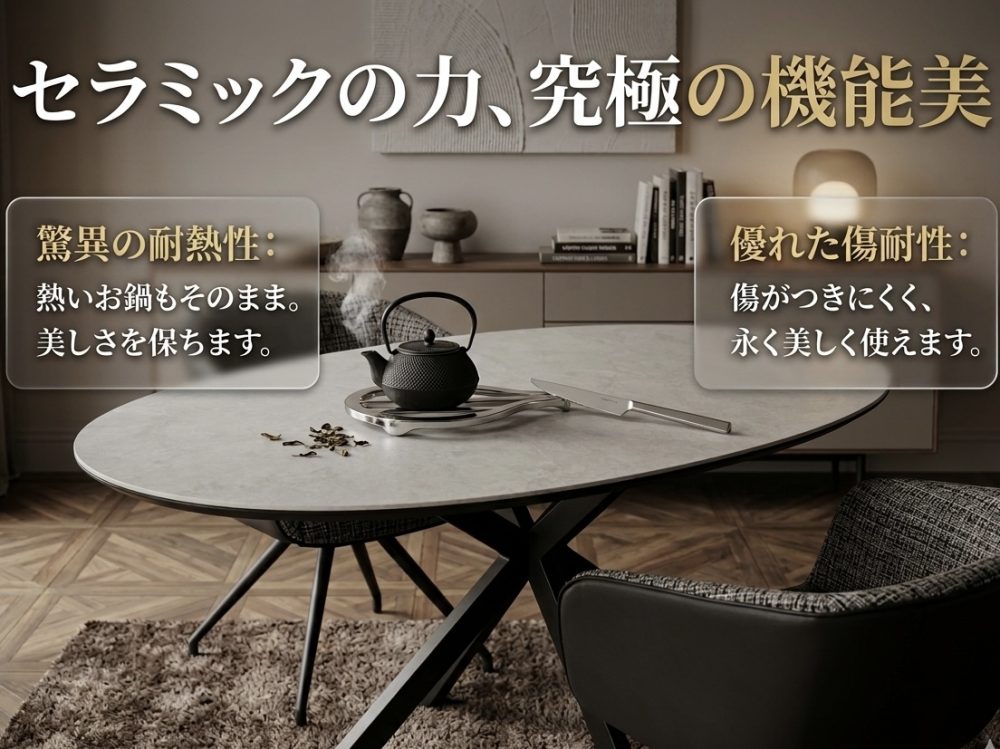 セラミックテーブル