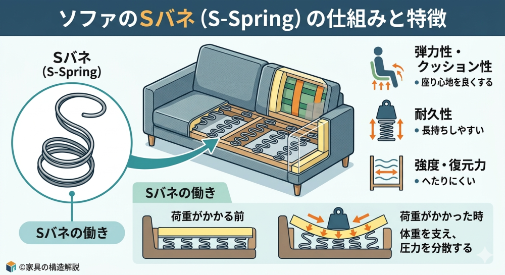 Sバネ