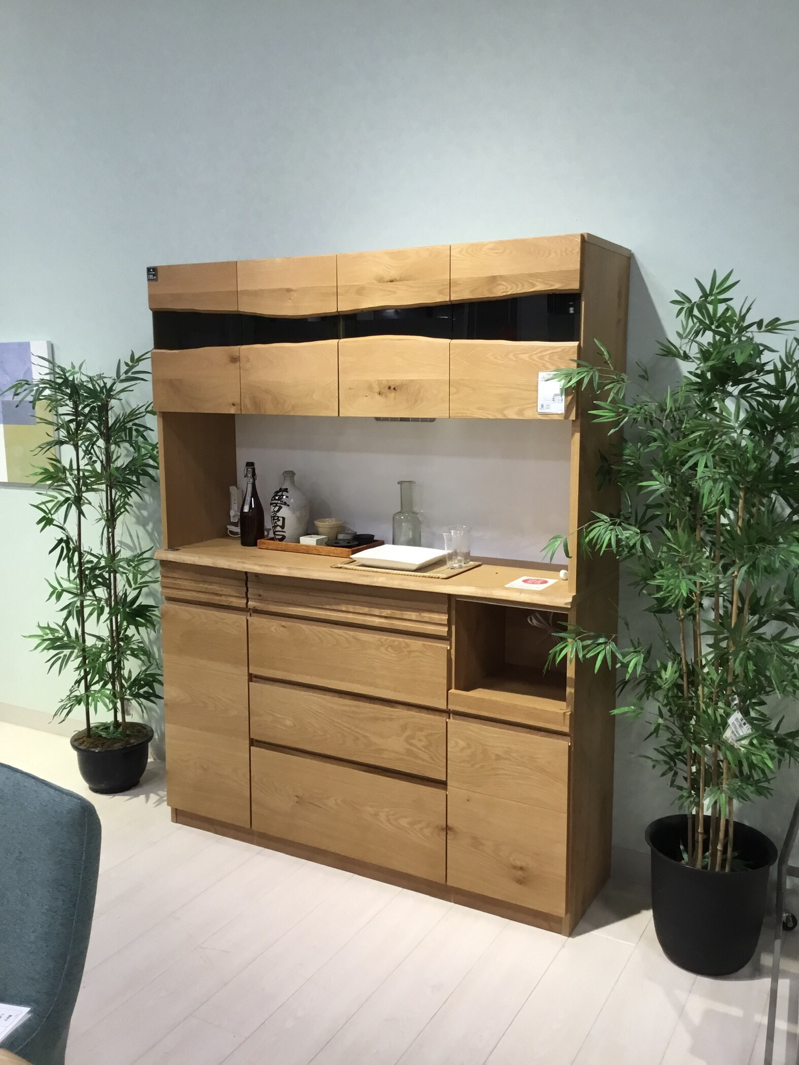 食器棚 木製 収納家具 ウッドチェスト 収納棚 キッチンラック 食器棚