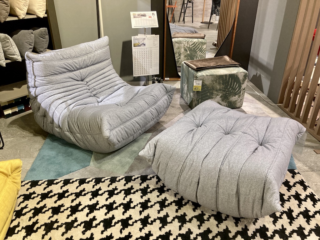 リーンロゼ トーゴ コーナーソファ 50周年記念モデル ligneroset 国内最大級のインテリアのテーマパーク ファニチャードーム