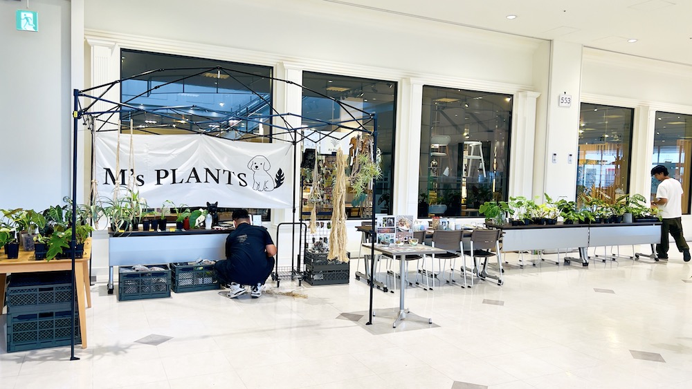ファニチャードーム 植物の販売会